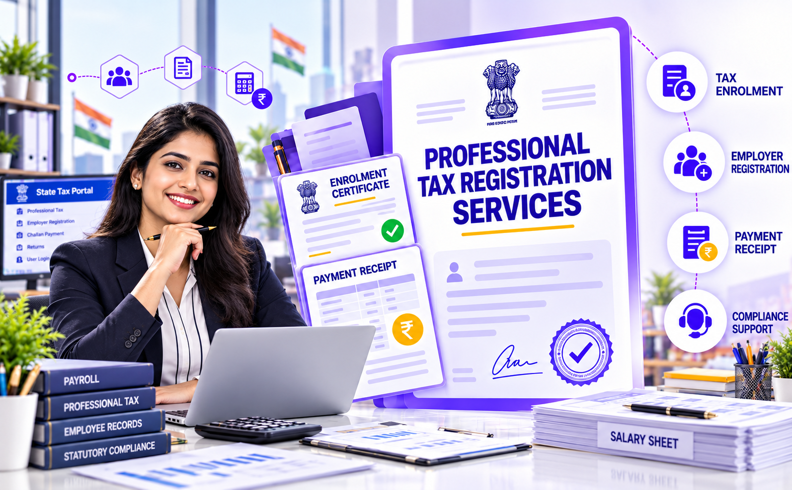 professional tax registration services